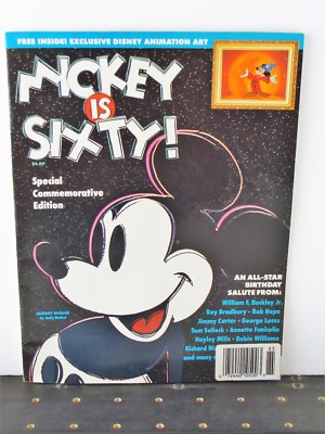 Mickey Is Sixty Magazine Special Commermorative Edition ca. 1988