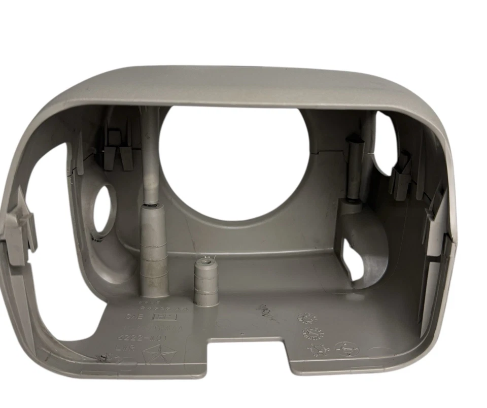 Cubierta de columna de dirección del conductor Aspen Durango 07-09 OEM 07-09 borde inferior superior Foto 3 de 4