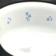 Corelle Corning~ Provincial Blue Flowers Coupe~ Soup/Cereal Bowl