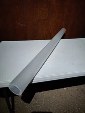 Fused Quartz Tube Frosted/Etched Interior OD 80mm ID 71mm 3.7FT Long