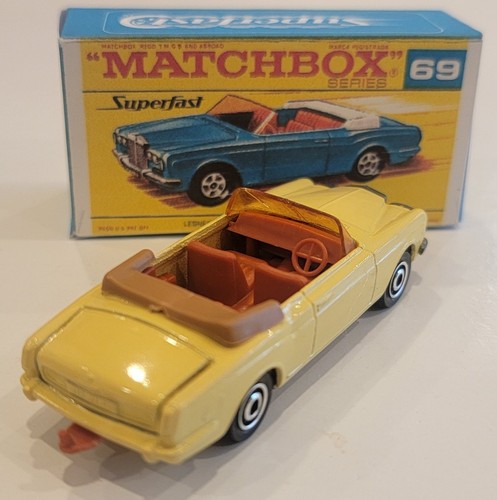 Matchbox Superfast 69 Rolls-Royce Silver Shadow Coupe 1969 Custom/Crafted Box - Picture 4 of 10