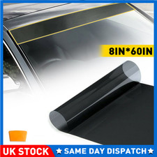 For Audi A3 2012-2024 Car Windscreen Sun Strip Visor Sunshade Vinyl Film 20x150