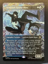 MTG Foil Borderless Marvel's Spider-Man SPM Symbiote Spider-Man 0217 MINT
