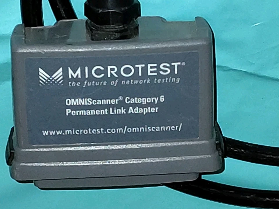 Adaptador de enlace permanente Fluke Microtest OMNIScanner categoría 6 2950-2630-03 Foto 2 de 3