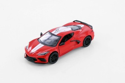 2021 CHEVY CORVETTE STINGRAY C8 1/36 DIECAST CAR KINSMART 5432DF
