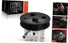 Power Steering Pump, with Pulley, Compatible with Mitsubishi Eclipse 2006