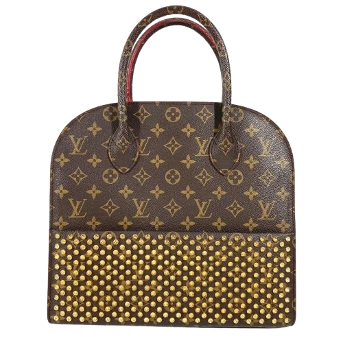 LOUIS VUITTON（LV） Louis Vuitton M41234 Iconoclast Louboutin Monogram Borchie Marrone Rosso con Sacchetto Antipolvere