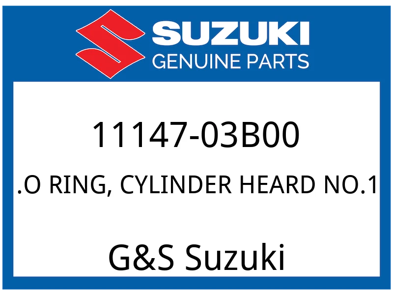 O RING, CYLINDER HEAD NO.1
