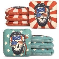 Play Platoon Tournament Series Cornhole Bags Set of 8 - Pro Style Dual Sided Sli