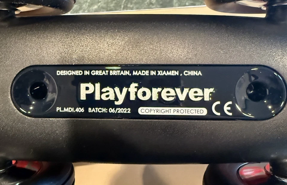 PLAYFOREVER Midi Bonnie PL406 Freedom 06/2022 Art Car Toy Racing New In Box - Image 2 of 4