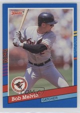 1991 Donruss Bob Melvin #335 1f17
