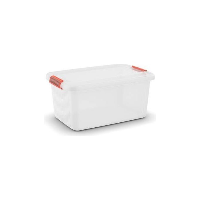 Scatola Portaoggetti KIS K Latch Box Professional Arancione 28L