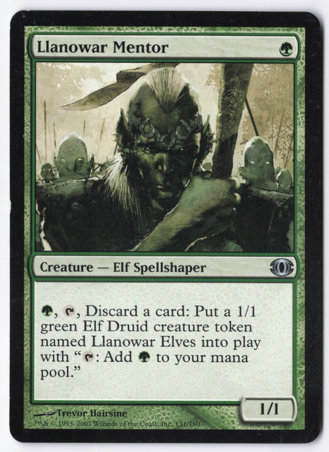 Llanowar Mentor Normal U Future Sight 131 LP