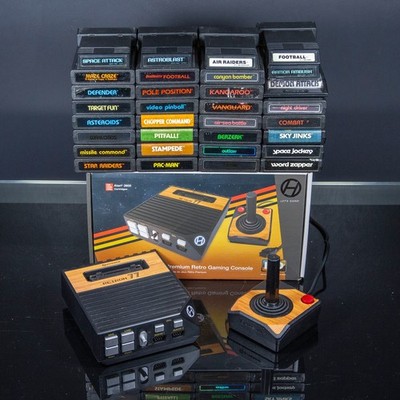 Hyperkin Retron 77 Console + 32 Atari 2600 Games & 1 Controller | Tested & Works