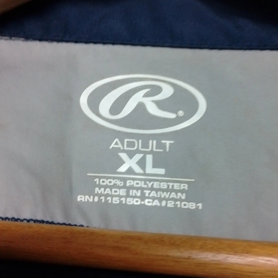 R Windbreaker XL Navy And Grey Long Sleeve 1/4 Zip - Image 2 of 4