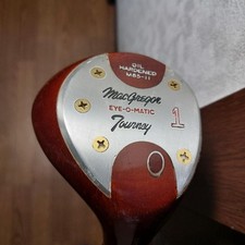 MacGreg EyeOMatic Persimmon Driver 1st Unused Vintage 1950s