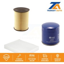 Air Cabin Engine Oil Filters (3 Total) Kit For Lincoln Corsair 2.3L KFM-104715