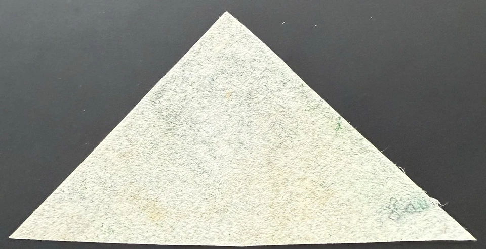 Sello Cabo de Buena Esperanza 1859, SG8b 1s verde oscuro profundo, usado, gato 550 £ Foto 2 de 2