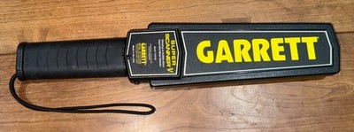 Garrett Super Scanner V Metal Detector Handheld Wand #1165190 Tested Working