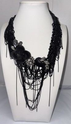 Erickson Beamon Rocks Goth Girl Necklace Runaway Saks catalogue