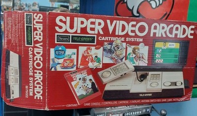 Intellivision Sears Tele-Games Center Super Video Arcade Game BOX ONLY!!