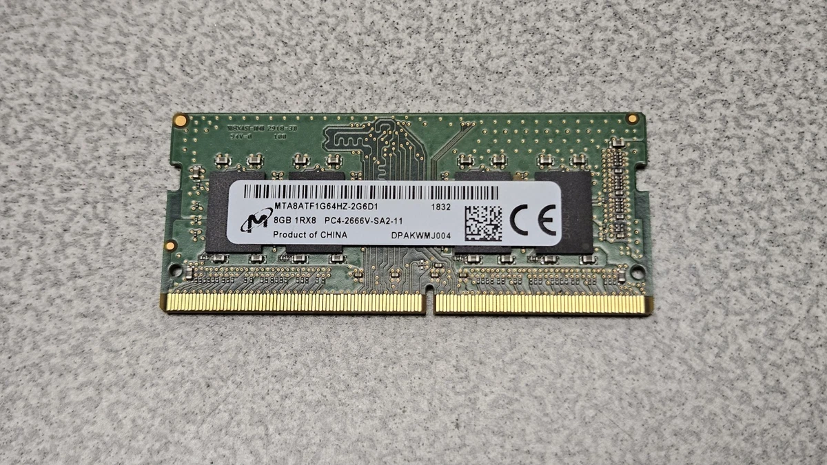 Micron 8GB Computer DDR4 SDRAM for sale | eBay