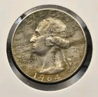 1964-D 90% Silver Washington Quarter US Mint Denver