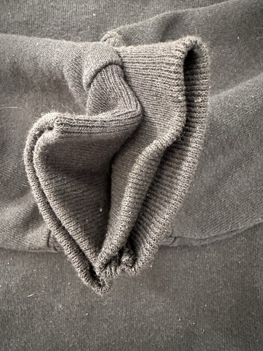 Vintage Hanes Yellowstone Embroidered Eagle Crewneck Sweatshirt  Mens L Black - Picture 9 of 10