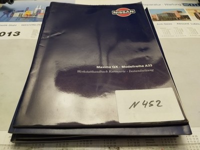 N452 Nissan Werkstatthandbuch Karosserie Maxima QX Modellreihe A33
