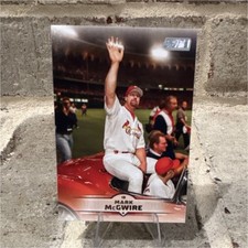 Topps Mark McGwire #15 St. Louis Cardinals MLB Card Stock Sports Trading Card
