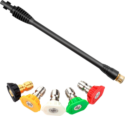 #ad Pressure Washer Wand Replacement with 5 Spray Pressure Washer Nozzle Tips 16 In $33.15