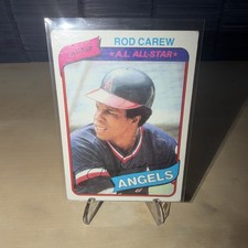 1980 Topps Chewing Gum #700 Rod Carew A.L. All-Star 1st Base Baseball Card nm