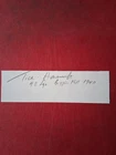 WW2 RAF BATTLE OF BRITAIN SPITFIRE PILOT   PENCIL  SIGNED CARD