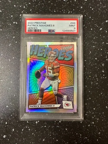 2022 Panini Prestige - Heroes Patrick Mahomes II #H-4 PSA 9