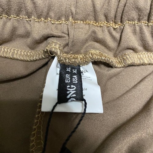 DIBAOLONG Size XL Women's Yoga Pants Wide Leg Khaki Lounge Beige Workout Active - Picture 8 of 10