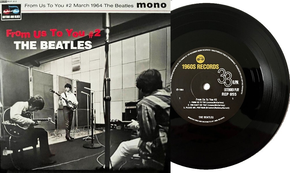 The BEATLES 7"" From Us To You # 2 EP  March 1964 7 Track New Sealed MAILS SAME D