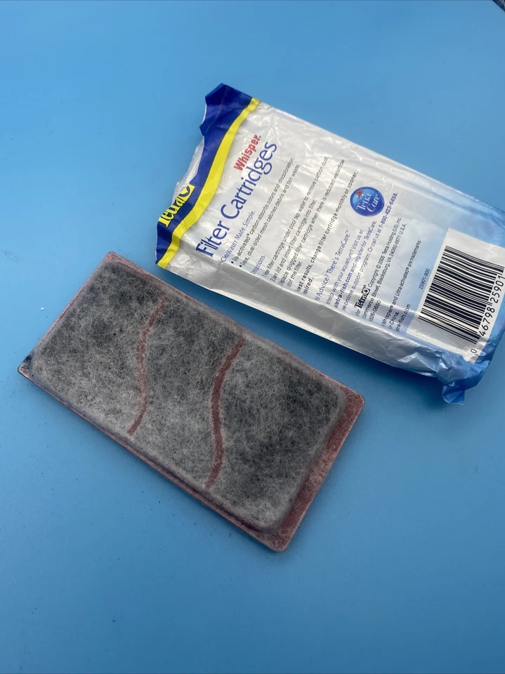 Cartuchos de filtro de carbono de substituição Tetra Whisper pequenos 1 contagem caixa aberta 1 esquerda - Imagem 2 de 4