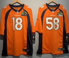 PEYTON MANNING SUPER BOWL 50 & Von Miller Denver Broncos Jerseys and Football