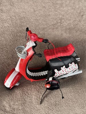Monster High Puppe - Ghoulia Yelps Roller Fahrrad Motorrad