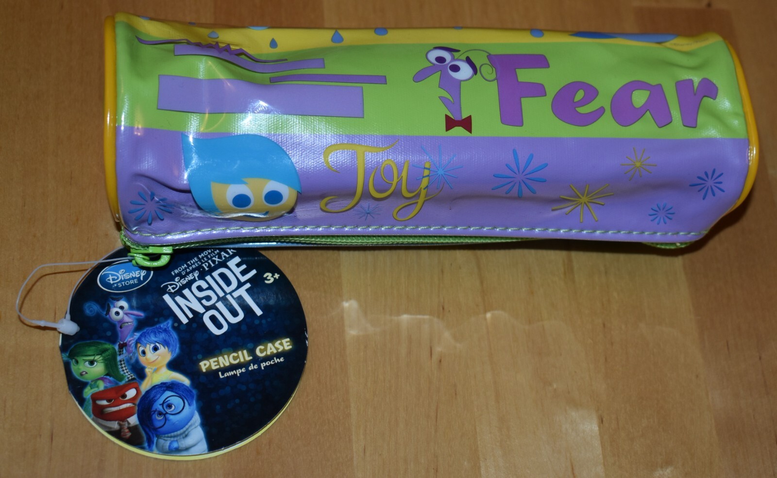 Disney Store Pixar Inside Out Pencil Case