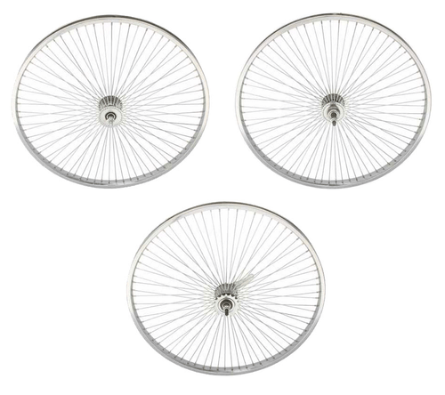 VINTAGE LOWRIDER 26" STEEL FRONT, COASTER, OR FREEWHEEL 72 SPOKE 14G 3/8 AXLE. - Picture 1 of 4