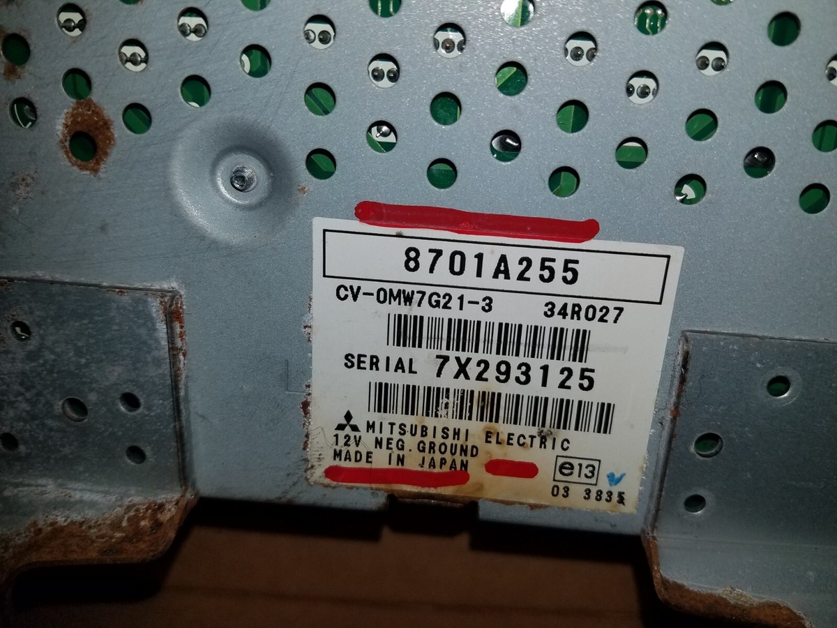 2007 TO 2013 MITSUBISHI OUTLANDER LANCER ROCKFORD FOSGATE