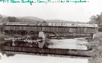 RPPC Blair Bridge, Campton, NH, Pemigewasset River
