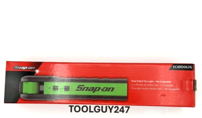 SNAP ON Dual-Sided FLEX LIGHT ECARD062 G GREEN 800 Lumens