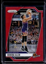 2024 Panini Prizm WNBA #124 Rebecca Allen Red Prizm Mercury /299