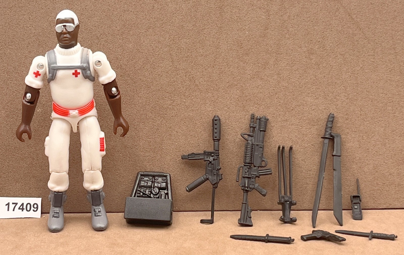BLACK MAJOR Custom Combat Medic G.I. Joe 3.75 Figure 2024 #7 Limited Edition