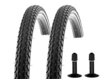"2 X Kenda K197 Reflex 40-622 700X38C Trekking Fahrradreifen + 2 Av SchlÄUche 28\""