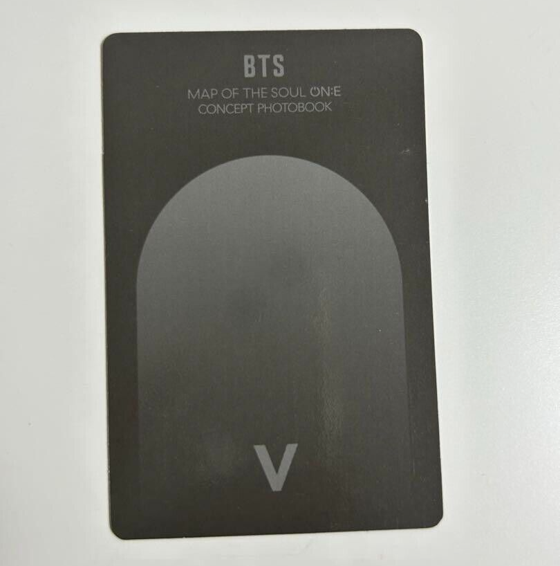 BTS V Taehyung map of the soul on:e concept photo card Route