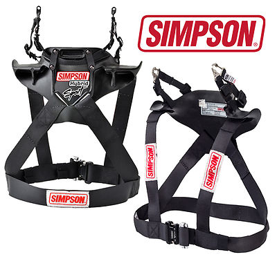 Simpson Hybrid Sport Frontal Kopfstützensystem Hans Typ Gerät FIA zugelassen