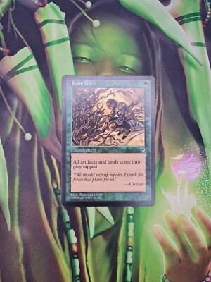 1x Root Maze Rare - Tempest - MTG - Light Play Green Enchantment UK #2